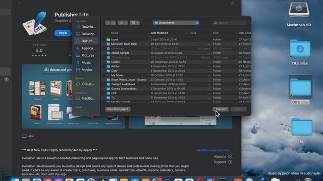 [MAC] Publisher Lite from Mac App Store Basic Overview смотреть онлайн