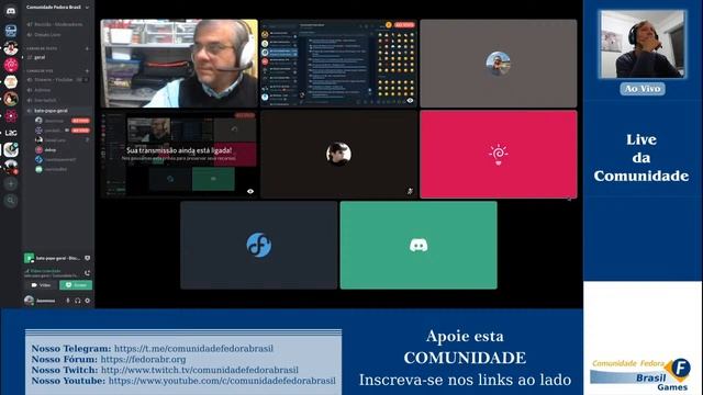 [Live] - Festival - Fedora 32 - Grade de Palestras - Olha o Debian GENTE!!! - VIROTE DA GALERA смотреть онлайн