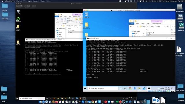 iPerf Network PerformanceTest for MacOS and Windows 10 смотреть онлайн