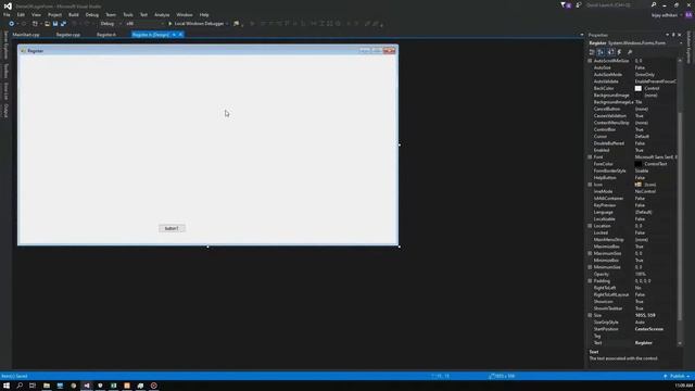 C++ tutorial for beginners user registration form with unral engine style (ui design Part-01) смотреть онлайн