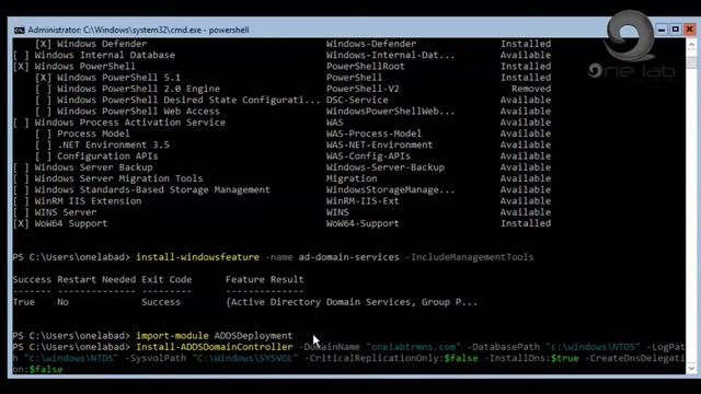 ONELAB TRAINING - MCSA Server CORE смотреть онлайн