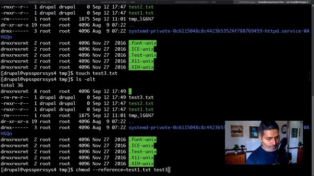 Linux copy file permissions смотреть онлайн