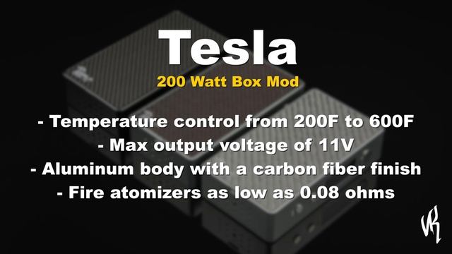 Tesla 200 Watt Temp Control Box Mod | Vapor Kings | Vape Shop Las Vegas Strip смотреть онлайн
