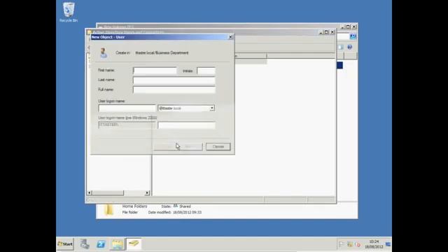 Configuring User Home Folders Windows 2008 R2 YouTube 360p смотреть онлайн