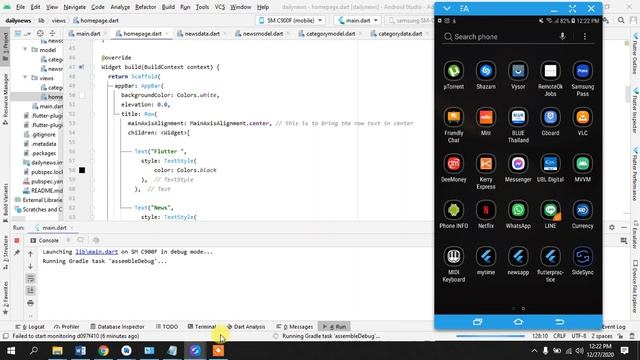 7. Bug Fixes, Setting State & Loading Indicator - Flutter News App (RestAPI) смотреть онлайн
