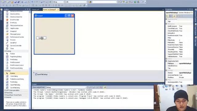 FontDialog.&.OpenFileDialog смотреть онлайн