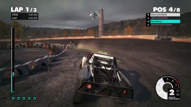 Colin McRae Vision, Stadium Truck, LandRush, Smelter, Copper Run, DiRT 3, PC Game смотреть онлайн