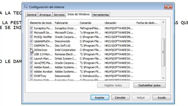 Quitar programas del arranque de windows 7 смотреть онлайн
