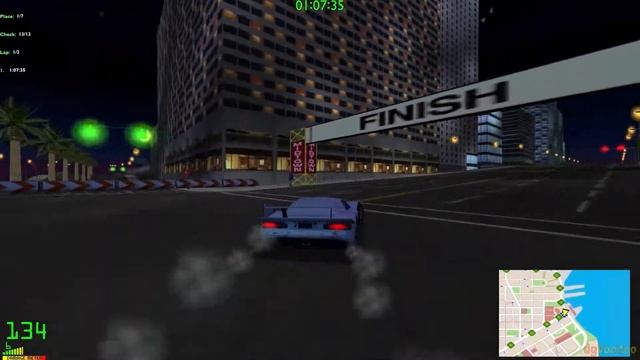 Midtown Madness 2, SF Circuit: Floor It! - 2:13.20 смотреть онлайн