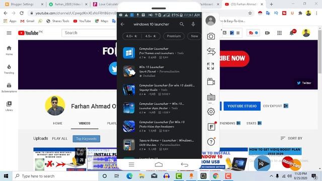 Best Android Launcher 2020-Turn your phone into windows 10 Desktop | how to turn your phone into pc смотреть онлайн