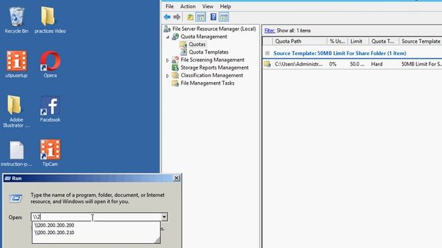 How to create FSRM Quata and File Screening смотреть онлайн