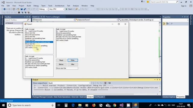 2 C# change in list or richtextbox and save смотреть онлайн