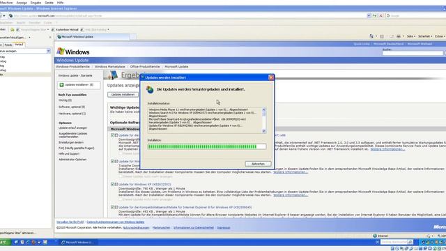 Windows XP 32 Bit Ubdates Installieren in Windows XP Teil 3 смотреть онлайн