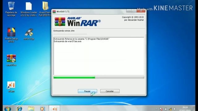 INSTALACIÓN DE WINRAR (WINDOWS 7 .8.10 ) смотреть онлайн