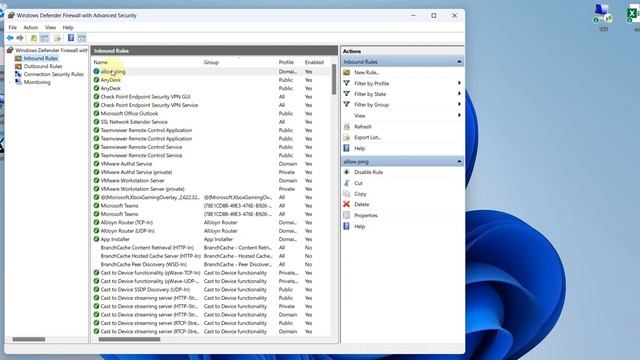 allow ping on windows firewall смотреть онлайн