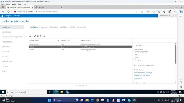 Create and manage users Email in Exchange Server 2019 | Raymond Roshan смотреть онлайн