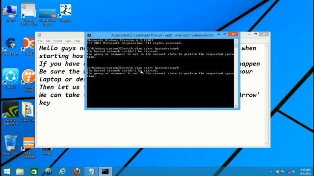 How to FIX the Virtual Hosted Network PROBLEM!! смотреть онлайн