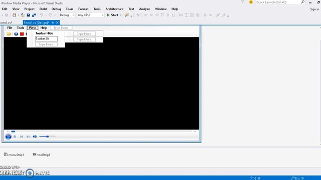 Create Window Media Player Application in C# in Urdu Part 3 смотреть онлайн