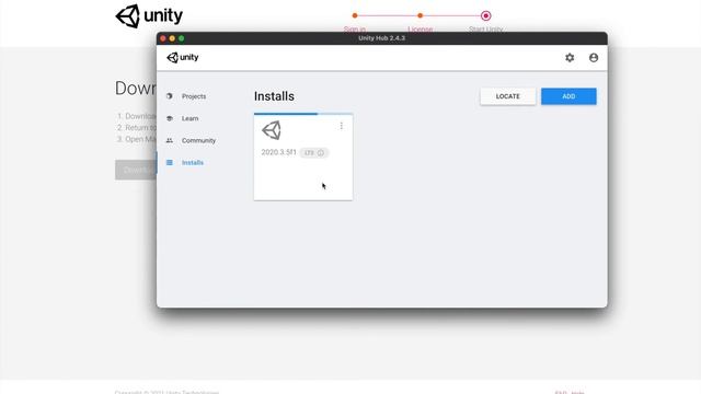 ambient installation unity 2020 3.5f1 on iMac 2015 смотреть онлайн