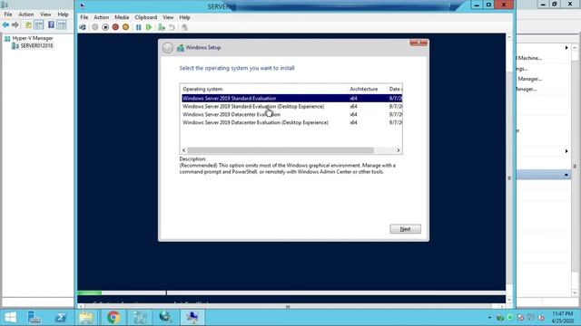Creation Of Virtual Machine and Installation of Microsoft Windows Server-2019 on Hyper-v смотреть онлайн