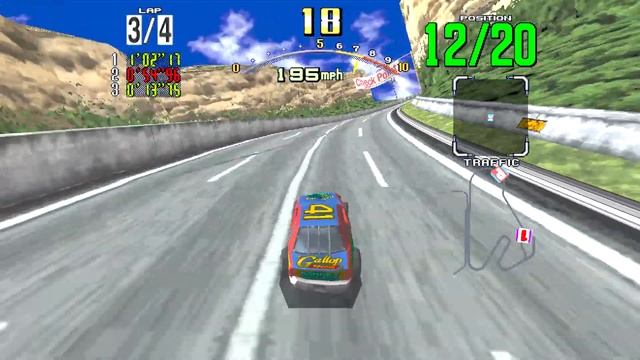 Daytona USA- Sega Model 2 Emulator- All 3 tracks- EP9 смотреть онлайн