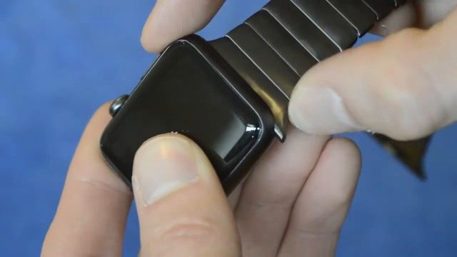 Stainless Steel (space grey) Apple Watch Sport Band??? смотреть онлайн