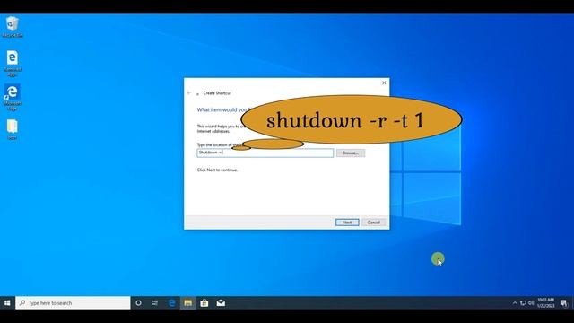 Quickly Shut down with Shortcut in Windows 10 смотреть онлайн