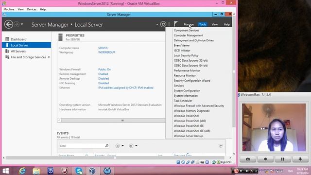Installing Active Directory, DHCP and DNS on Windows Server 2012 смотреть онлайн