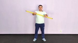 Лечебная гимнастика с палкой: Все упражнения для здоровья рук и плеч