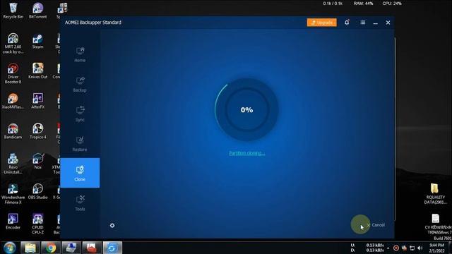 How To Cloning Hard Disk With AOMEI Backup смотреть онлайн