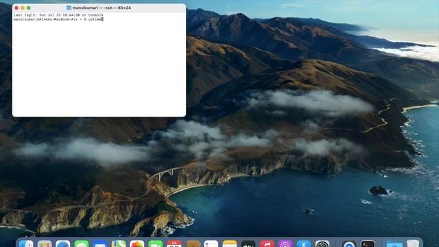 How to identify Mac system uptime using command line смотреть онлайн