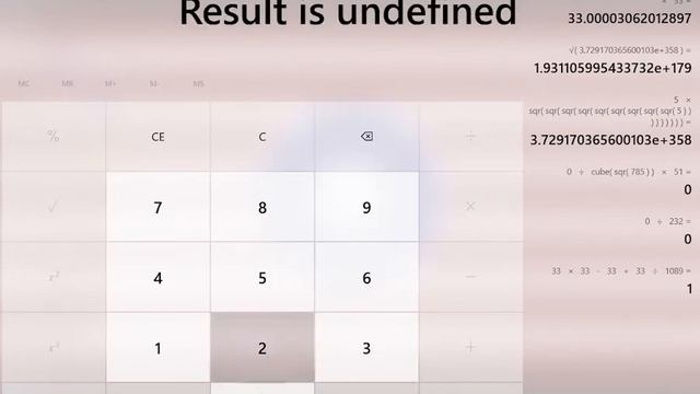Windows Calculator Easter Egg In Windows 10 смотреть онлайн
