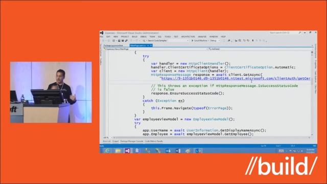Build 2012 Key technologies for Windows Store business apps смотреть онлайн