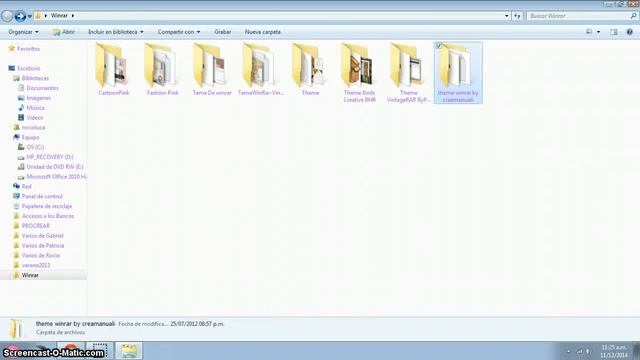 como instalar temas para winrar+temas смотреть онлайн