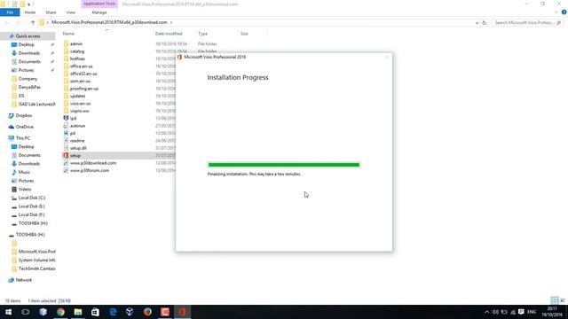 Microsoft Visio 2016 Installation Tutorial смотреть онлайн