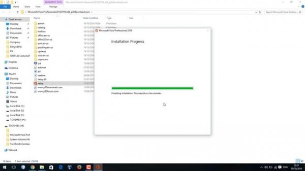 Microsoft Visio 2016 Installation Tutorial