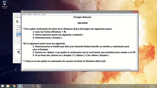 Quitar Contraseña al Iniciar tu Windows - (8,8.1,10) смотреть онлайн
