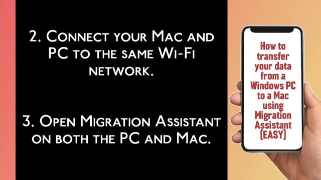 How to transfer your data from a Windows PC to a Mac using Migration Assistant (EASY) смотреть онлайн