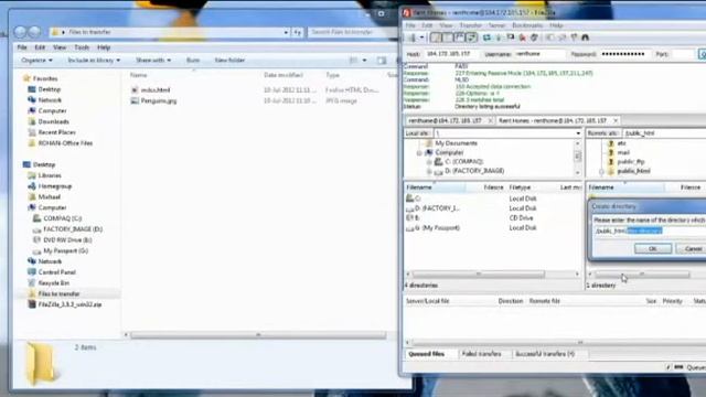 Basic File Zilla FTP Tutorial - How to Connect and Transfer Files смотреть онлайн