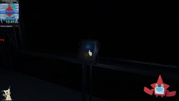 The Glitched Attraction speedrun Any% 1.1.7 20:28.20