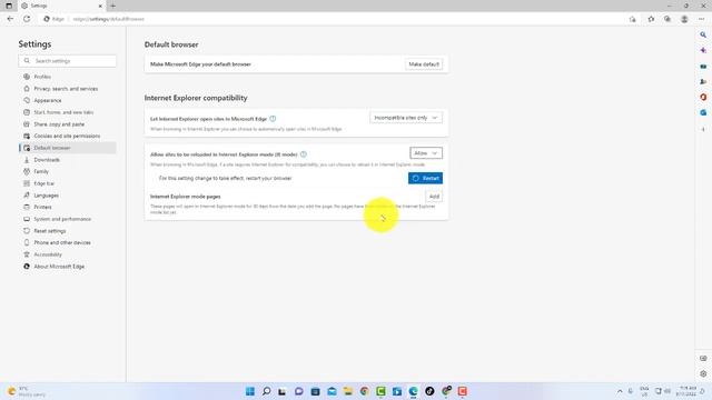 How to Enable internet Explorer Mode in Microsoft Edge in Windows 11 /10 смотреть онлайн