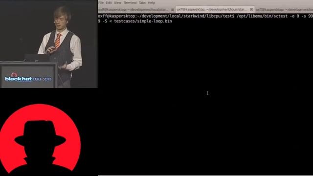 Black Hat USA 2010: dirtbox: A Highly Scalable x86 Windows Emulator 2/5 смотреть онлайн
