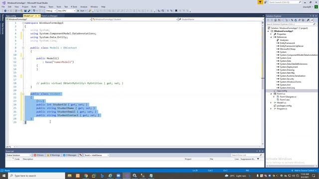 Entity Framework Code First PART-1 смотреть онлайн