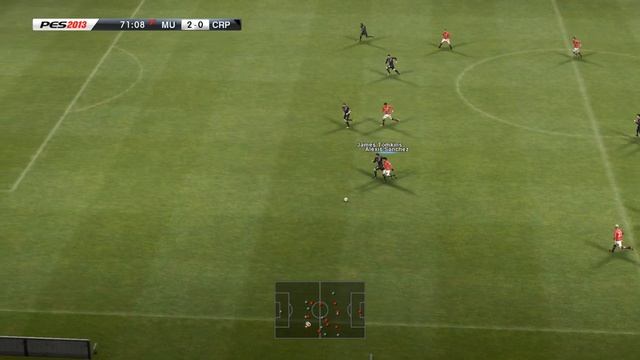 23 PES2013 Manchester United vs Crystal Palace 2nd half of the England FA Cup Round 1 смотреть онлайн