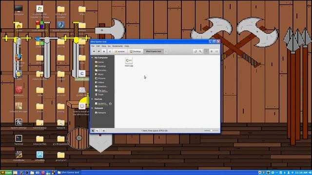 Installing SFML On Linux Mint смотреть онлайн