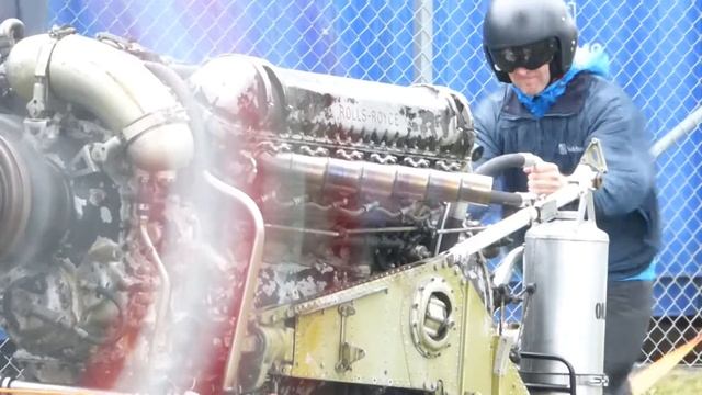 Rolls Royce Griffon engine смотреть онлайн