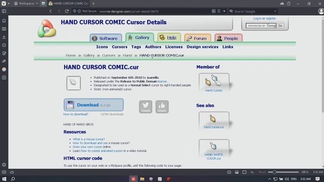 How To Change Your Mouse Cursor! смотреть онлайн