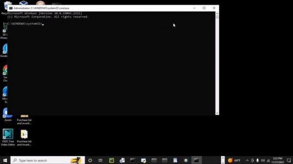How to run command promp (cmd) as Administrator #cmd #microsoft #windows #windows10 #adminstrative