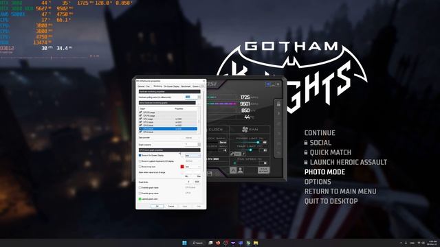 Monitoring gaming performance MSI Afterburner | RTX 3080 | смотреть онлайн
