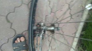 как снять крепление тормозного диска с колеса велосипеда